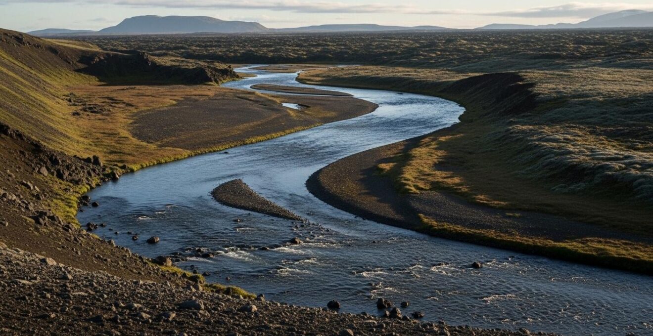 Photographie symbolique illustrant la philosophie islandaise 'Þetta reddast'