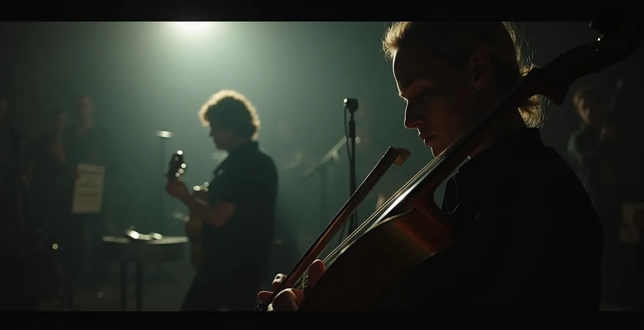 Artiste islandais en studio intégrant motifs de elfes dans sa création